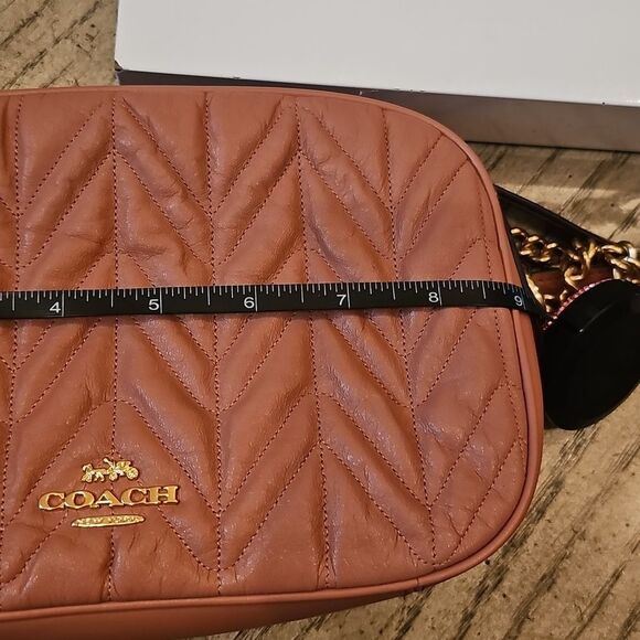 Coach Isla Chain Quilted Crossbody Bag - Picture 9 of 13